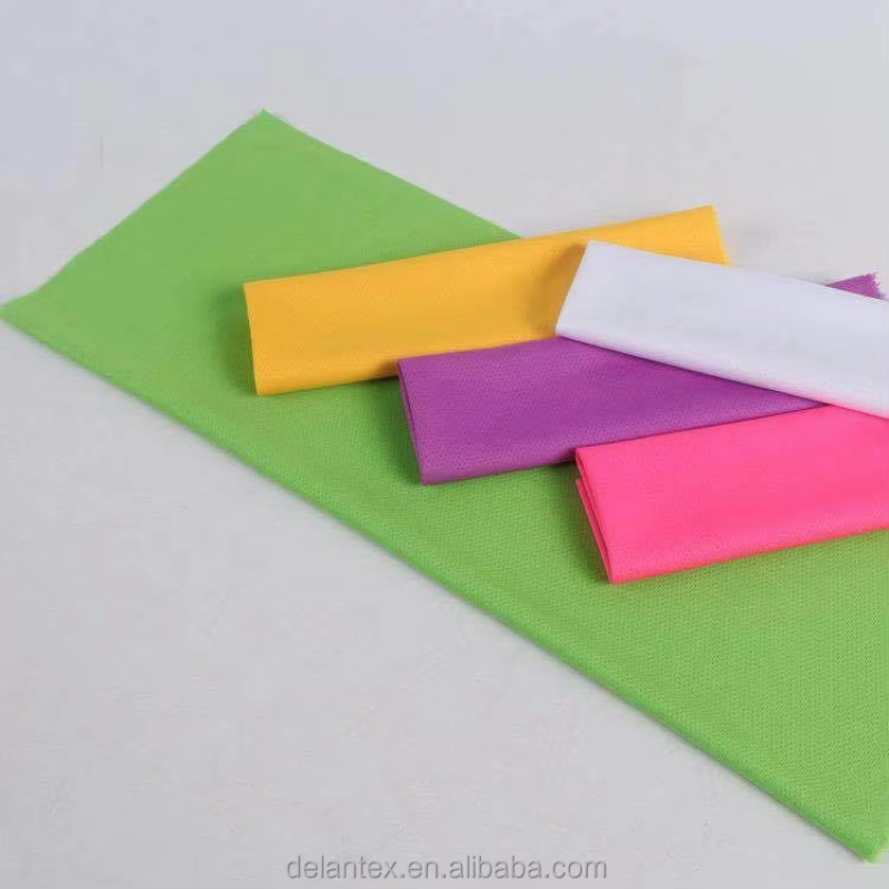 Delantex 100%Polyester Hight Quality Fa-Ke Mesh Brid Eye Fabric 220GSM 160cm