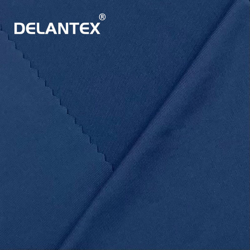 Delantex 200GSM High Elastic 90%Polyester 10%Spandex Fabric Four-Way-Stretch Fabric for Dress