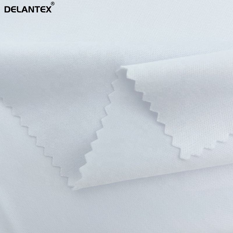 Delantex 100%poly Double Knit Interlock Sublimation Polyester Fabric for Football T-shirt