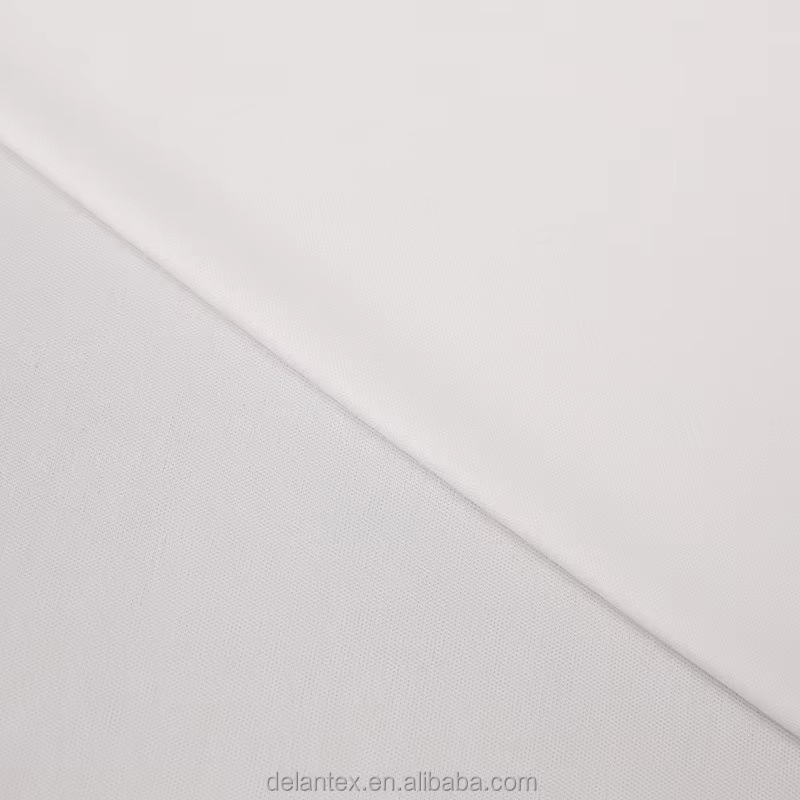 Delantex Polyester Interlock Fabric White Sublimation Fabric