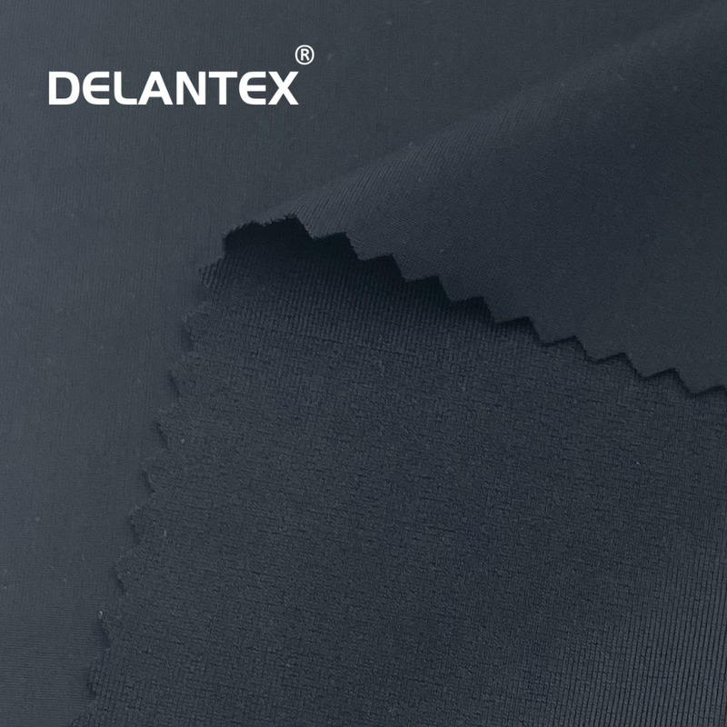 Delantex Popular Crinkle Seersucker Jacquard Nylon Spandex Swimsuit Stretch Fabric