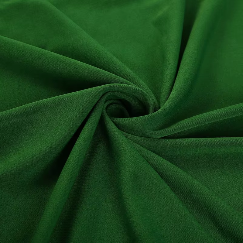 Delantex Custom Bright Color 180GSM DTY Polyester Stretch Knitted Plain Dye Single Jersey Fabric for T-Shirt