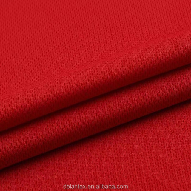 Delantex 100 Polyester Hight Quality Fa-Ke Mesh Brid Eye Fabric 190GSM 160cm
