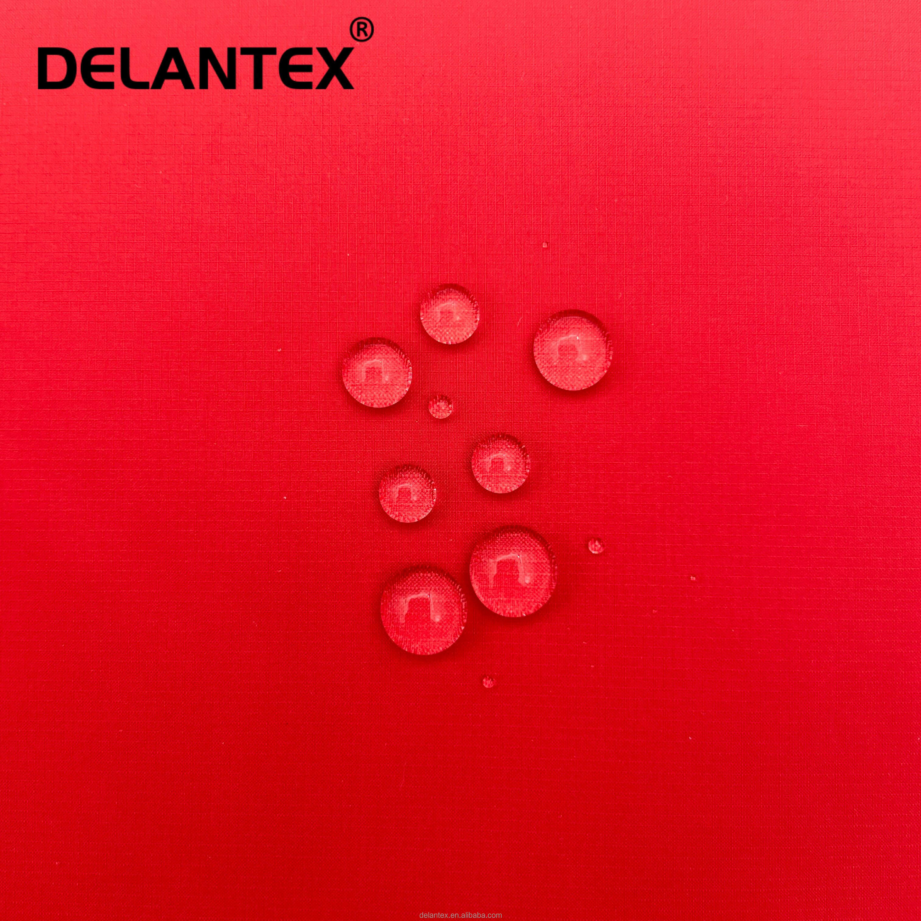 Delantex Waterproof and Windproof Soft Shell Fabric Polyester Pongee Fabric
