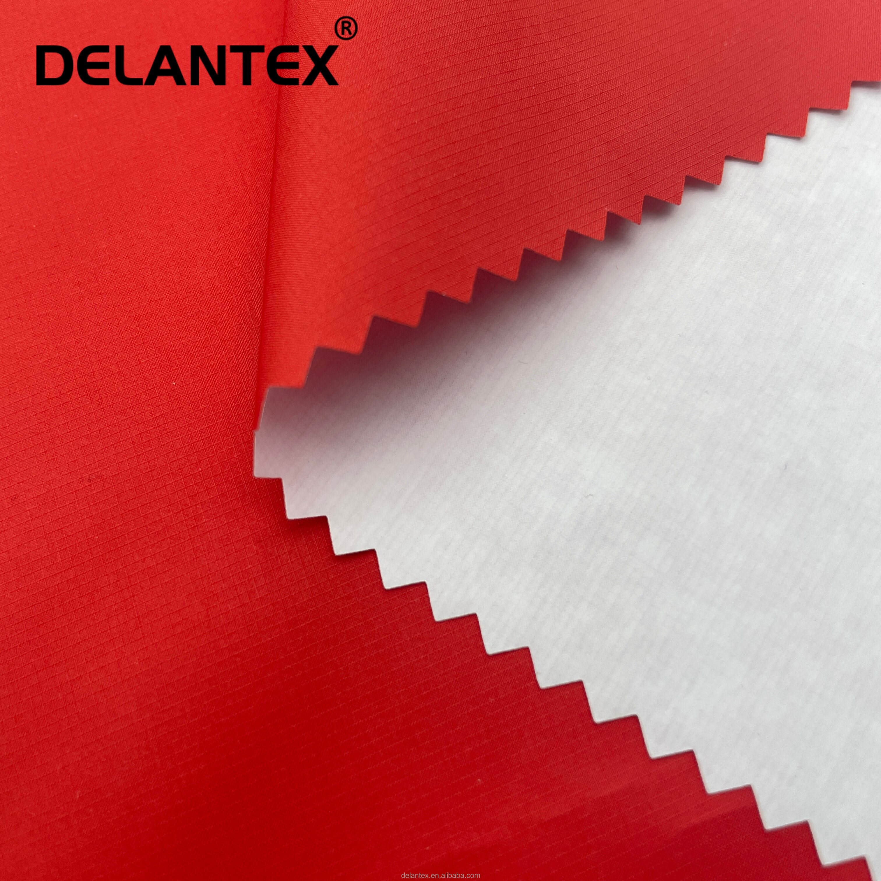 Delantex Waterproof and Windproof Soft Shell Fabric Polyester Pongee Fabric