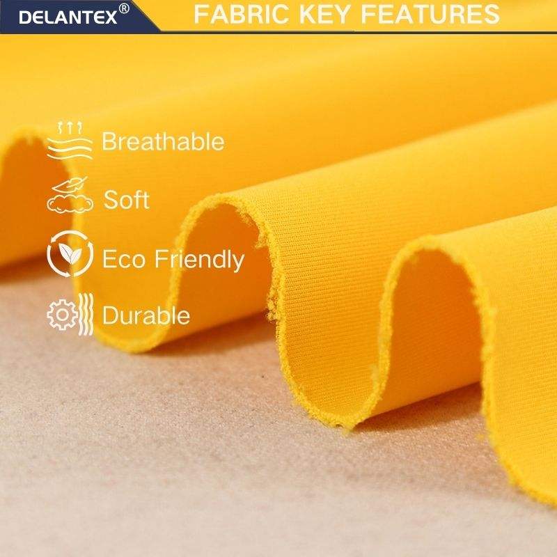 High Quality Tejidos Telas Tecno Techno Morocco Polyester Spandex Scuba Fabric