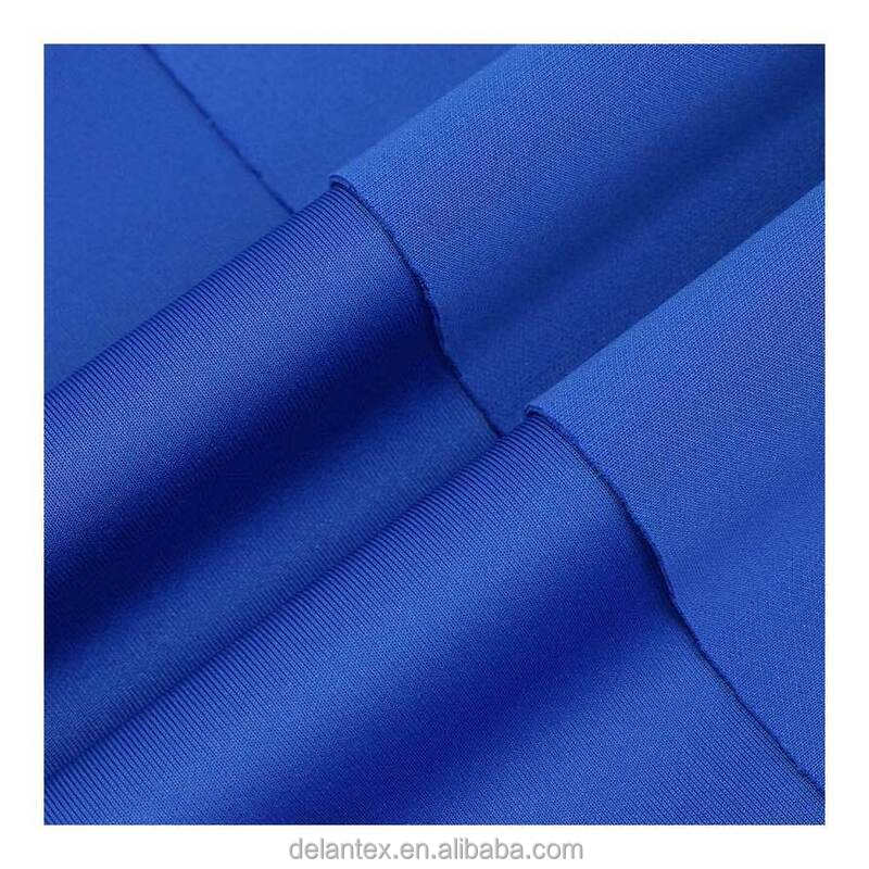 Delantex FREE SAMPLE 95% Polyester 5% Spandex Elastic Knitting Sandwich scuba Fabric for Skirts and Blouse