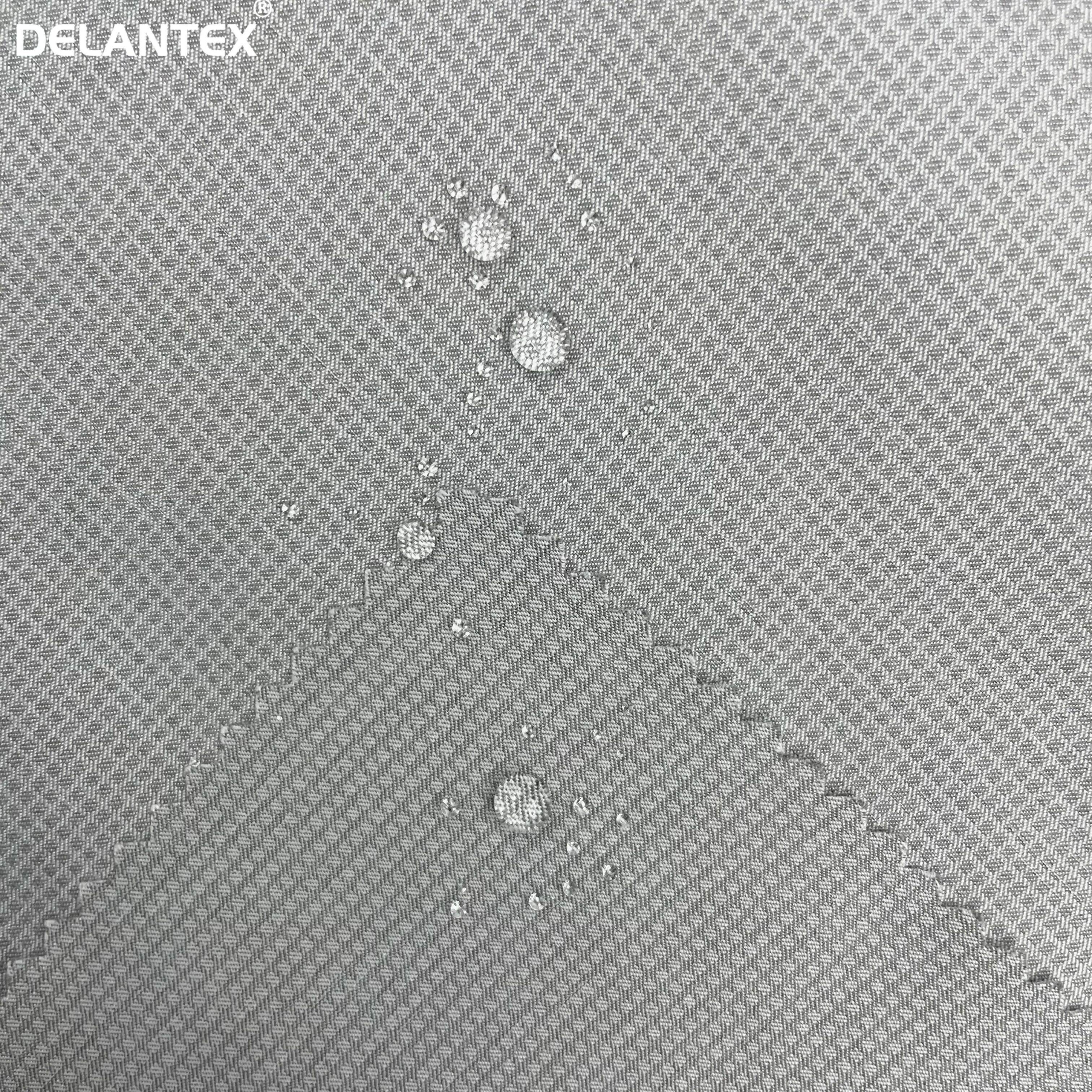 Delantex Good Price Light Weight Soft Woven 100%Polyester Roman Grid Fabric for Uniform