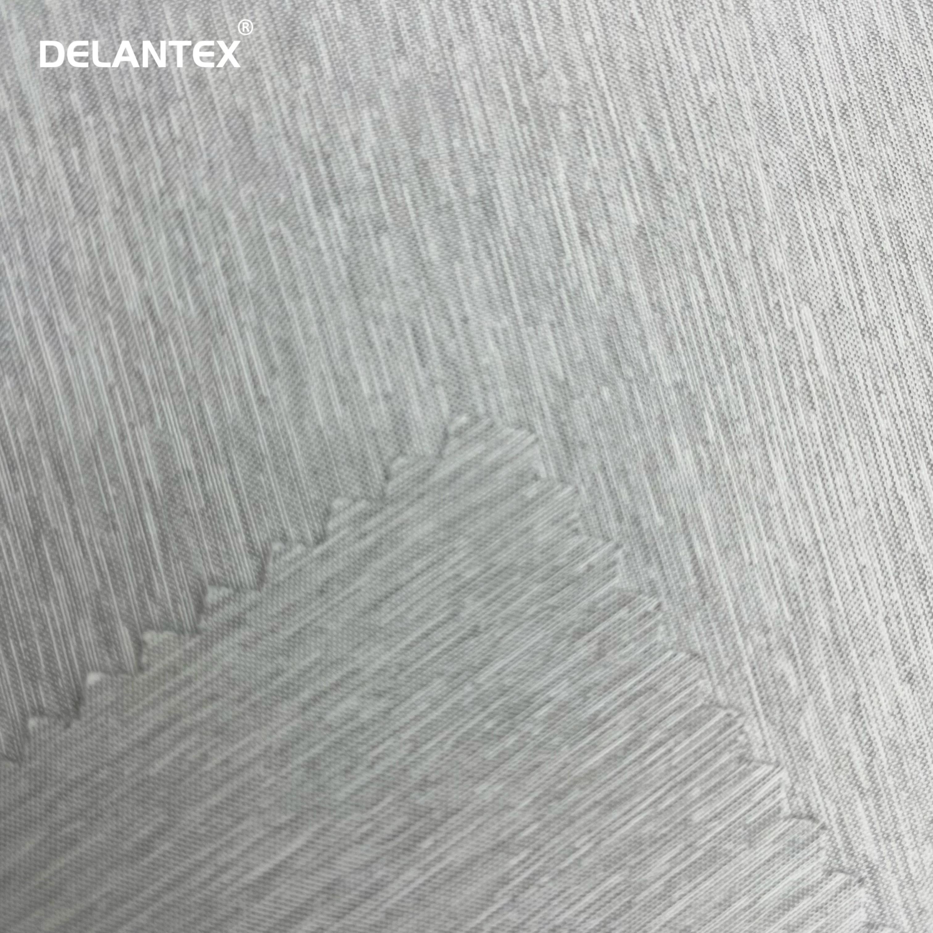 Delantex Manufacture 100% Polyester Snow Pear Spinning Stretchy Fabric for Working Clothes