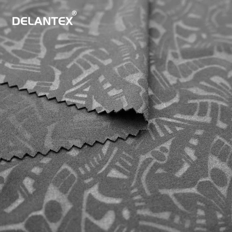 Delantex Quality Gym Clothing Fabric 83/17 Polyester Spandex Yoga Fabric for Tights Micros Brushed Fabric for Sportswear