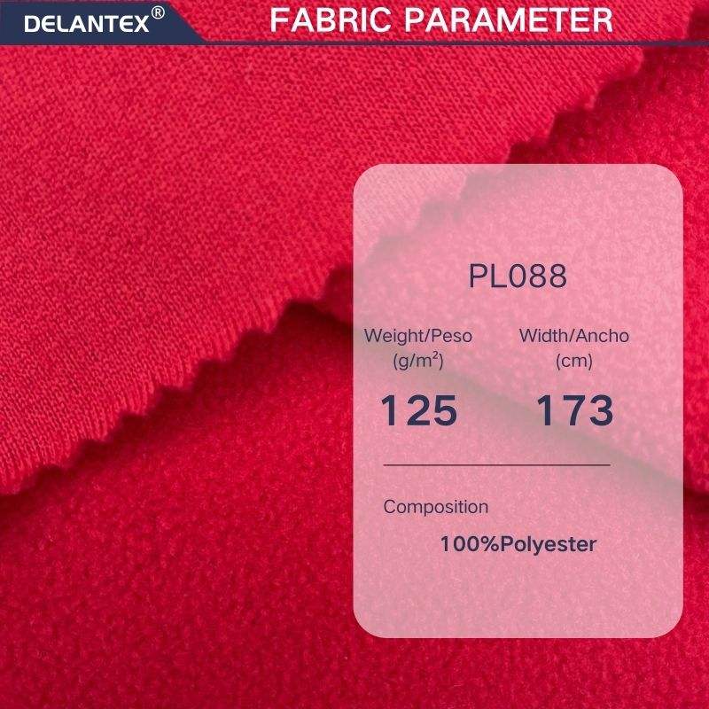 Delantex Super Soft Warm Keeping Micro Polar Fleece Fabric for Outdoor Hoodie