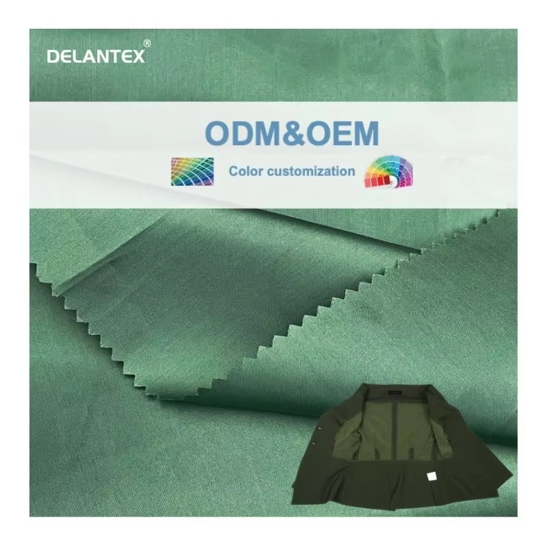 Delantex Easy to Clean Fabric100% Polyester Microfibres Taffeta Fabric for Bag