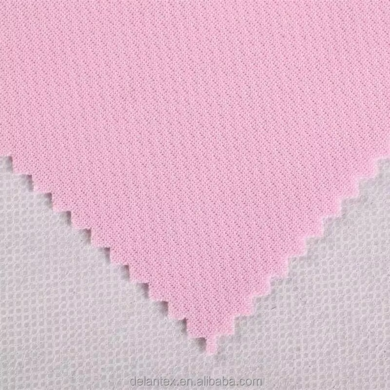 Delantex 100 Polyester Bird Eye Mesh Fabric for Sublimation T-Shirts