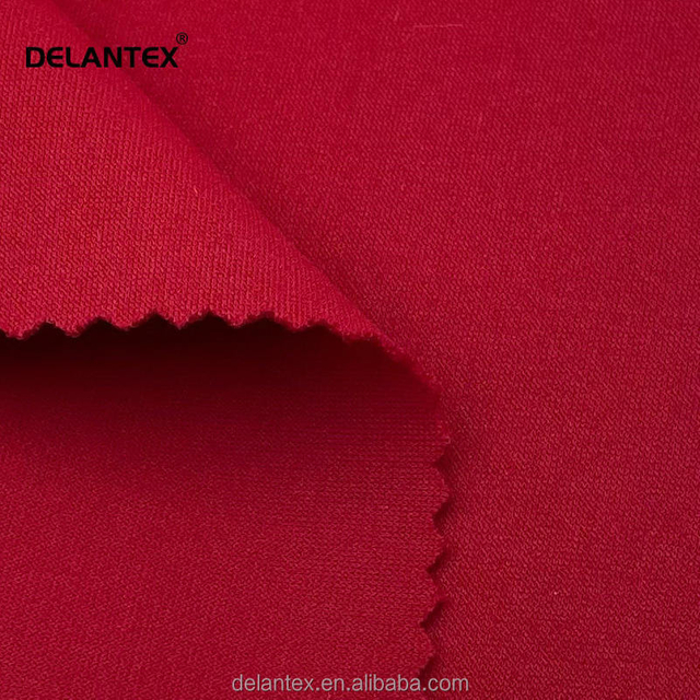 Delantex 96%Polyester 4%Spandex Scuba Techno Fabric for Woman's Dress