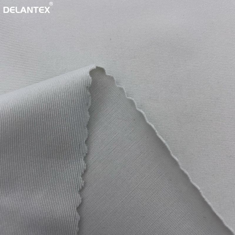 Delantex 86%polyester 14%spandex Soft Polyester Spandex 4 Way Stretch Yoga Fabric Women's Sports Manufacture Knitting