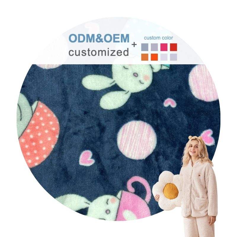 Delantex 100% Polyester Velvet Fabric for Home Textile 230GSM