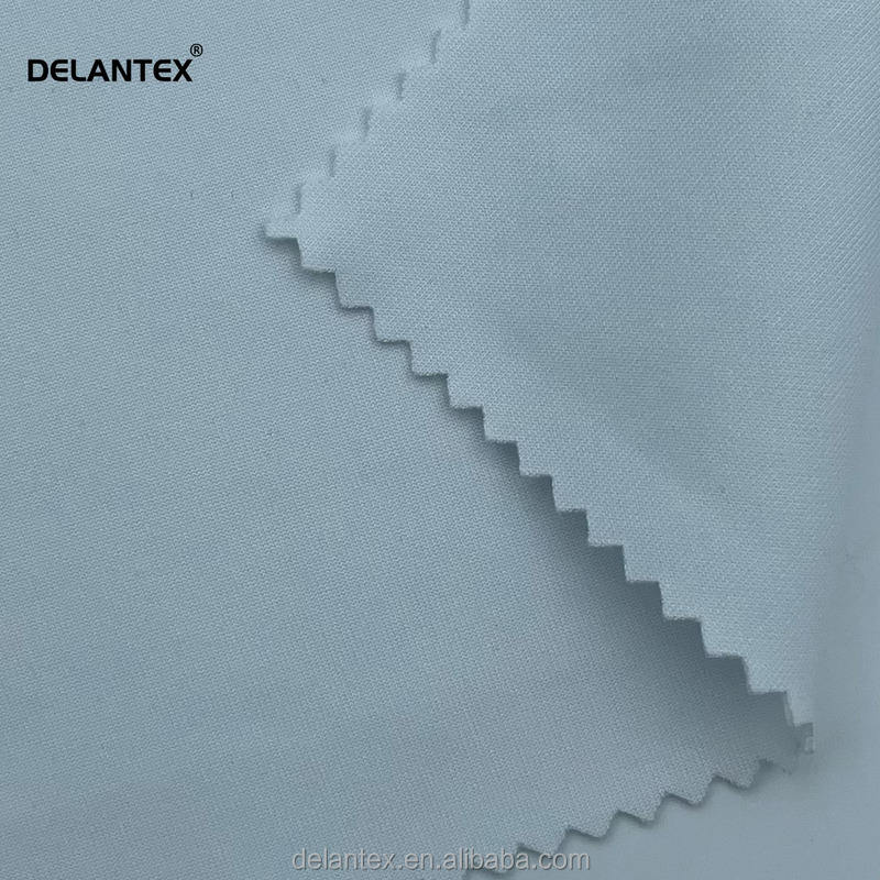 Delantex 280GSM 95%Poly White Scuba Knitting Fabric for Sports Wear