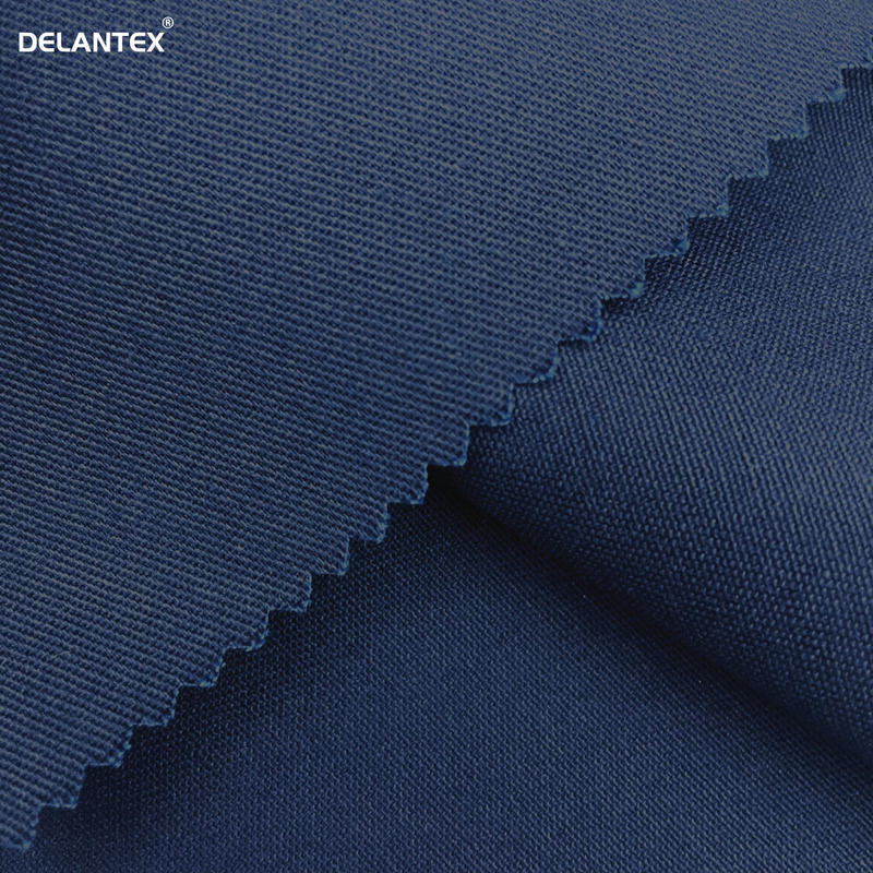 Delantex High Quality 250GSM Navy 2/1 Twill Work Wear Uniform Fabric for Sale