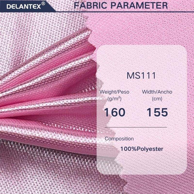 DELANTEX 100% Polyester 160gsm 155cm Football Jersey Fabric Material Pinhole Mesh Fabric Sublimation Sportswear Fabric
