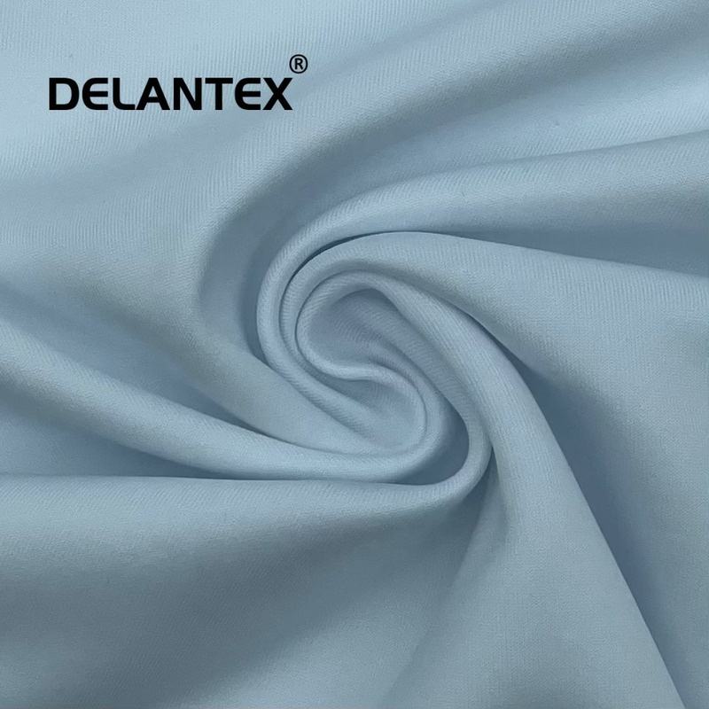 Delantex 75D/72F High Quality 95Polyester 5Spandex Scuba Fabric White Fabric Sublimation Polyester Fabric Sport Free Sample