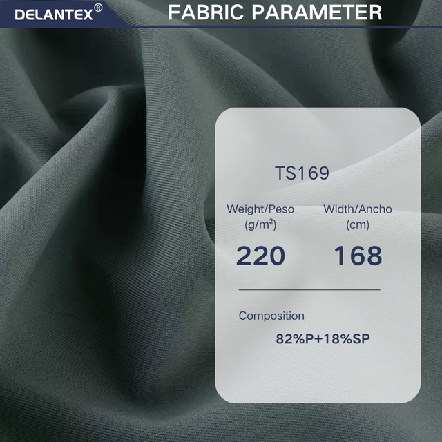 Delantex Comfortable Polyester Spandex Activewear Fabric Supplier Quick-dry for Swimming Wear Very Soft