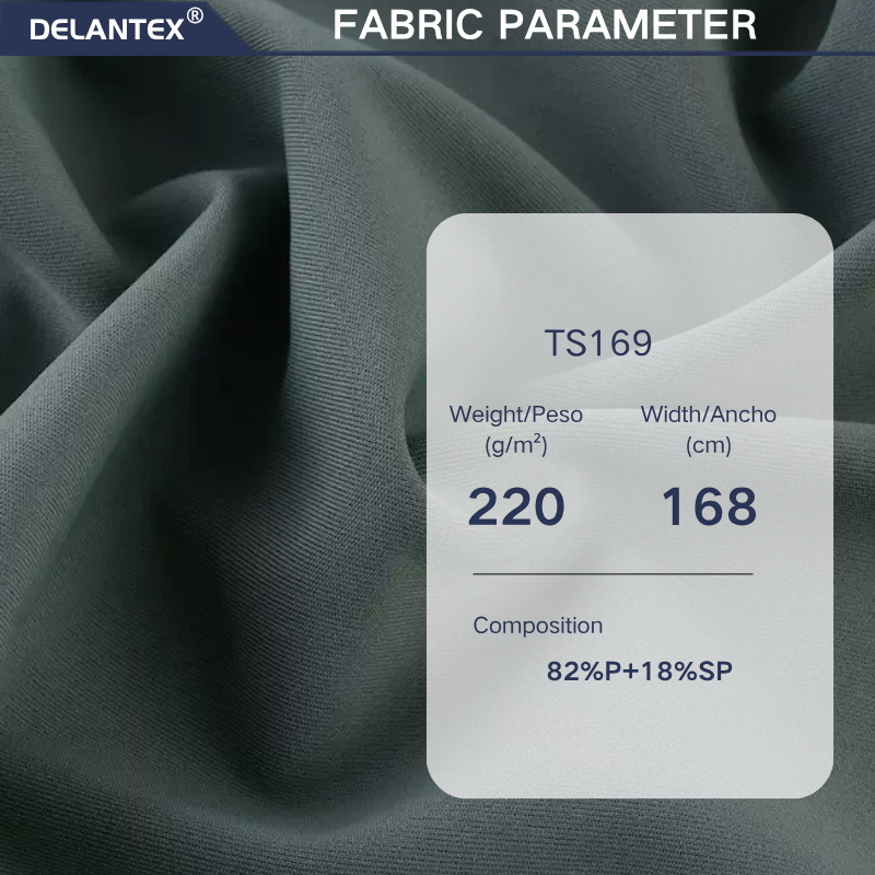 Delantex Comfortable Polyester Spandex Activewear Fabric Supplier Quick-dry for Swimming Wear Very Soft