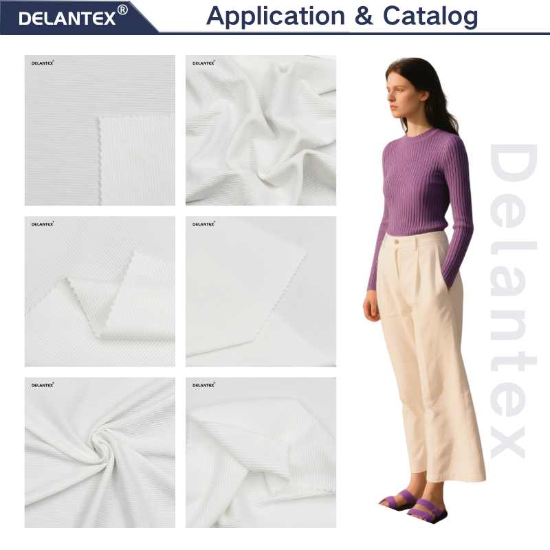 Delantex Polyester Spandex Fabric Activewear Yoga Stretch Elastic Wholesale China Jersey 4 Way Stretch Jersey Fabric