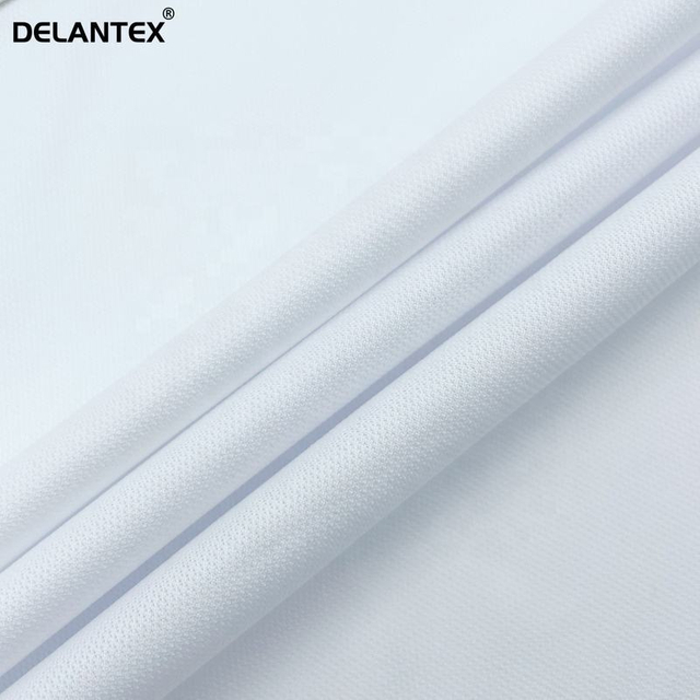 Light Weight 100% Polyester Soft Wicking Bird Eye Mesh Cloth Fabric Supplier Tejido Pique 100 Poliester Fabric Free Sample