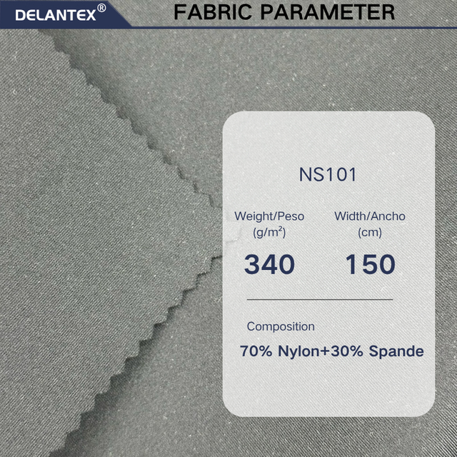 Delantex Breathable Soft Touch Fabric for Swimwear Sports Yoga Wear Knit Moisture Wicking Fabric