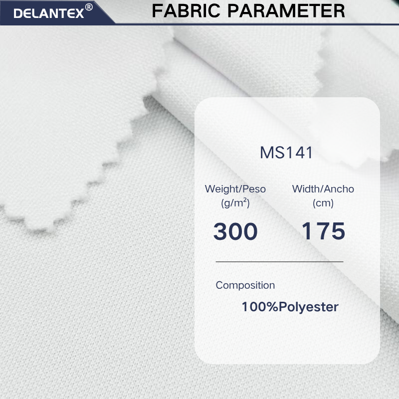 Delantex Breathable, Moisture Wicking and Sweat Wicking Sports Pique Fabric 100%polyester Sublimation Fabric 175cm 300gsm