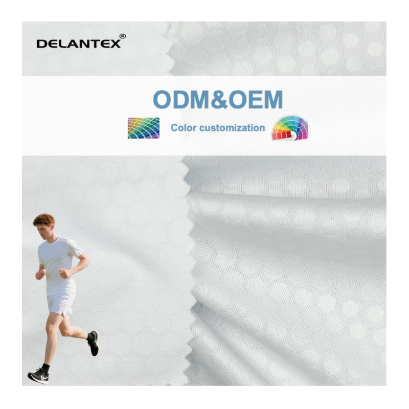 Delantex 100% Polyester Fast Drying Sports Fabric Is a Supplier of Moisture Absorbing and Sweat Wicking Hot Selling Products