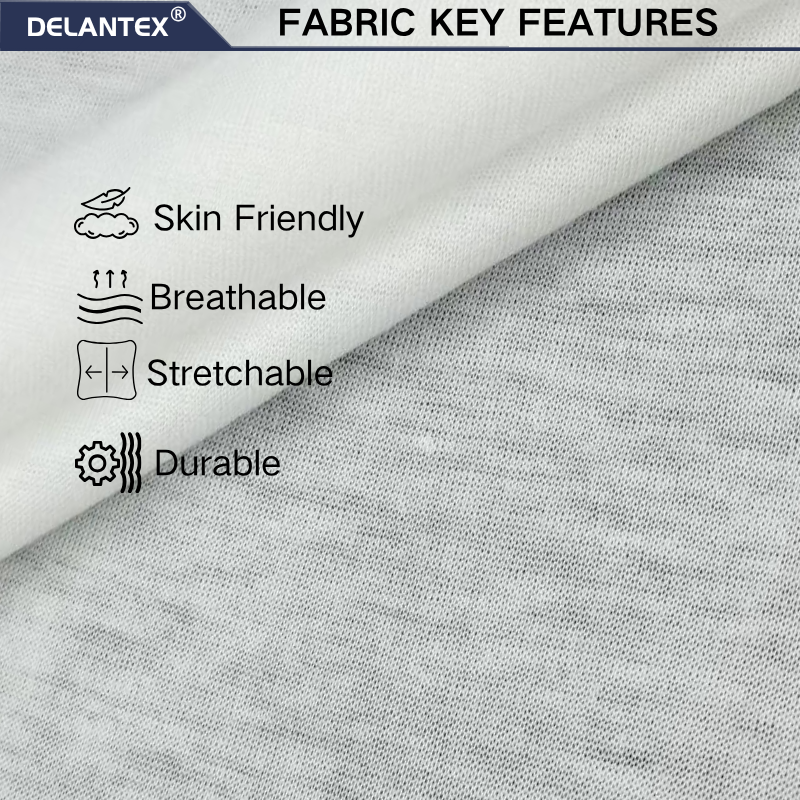 Delantex Breathable 100% Polyester Sunscreen Cover, Cool, Soft and Skin Friendly 175cm 140gsm Thin Style