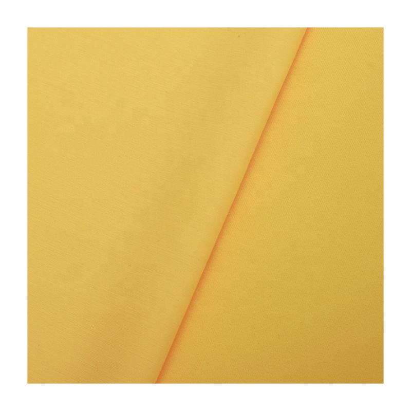 Delantex Yellow 92 Polyester 8 Spandex Elastane Supplex Swimwear Fabric Free Sample