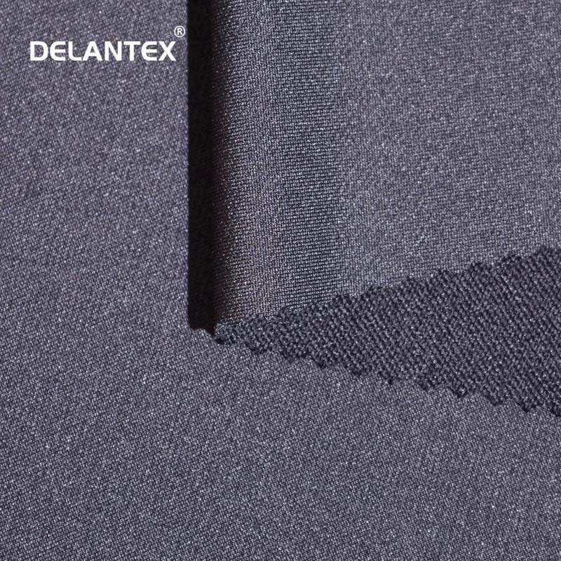Delantex 130gsm 200gsm 250gsm Good Quality Spandex Knit Satin for Skin Collection 88% Polyester 12% Spandex Yoga Sports Fabric
