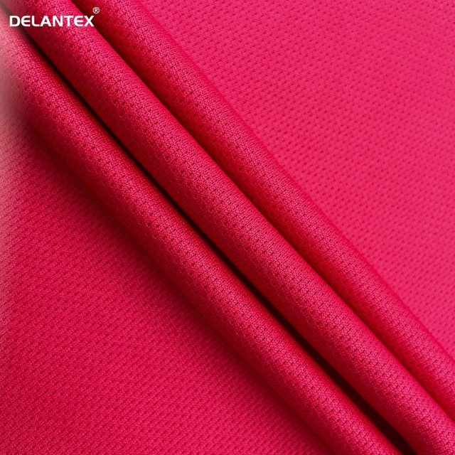 Fashion Breathable Moisture Wicking 200GSM Bird Eye Merbau Mesh Fabric for Sportswear