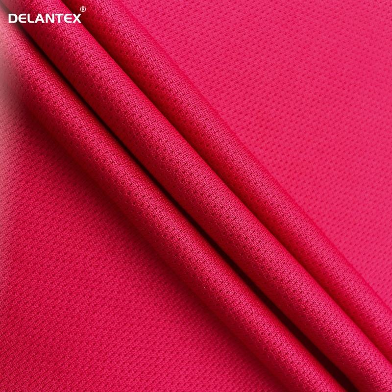 Fashion Breathable Moisture Wicking 200GSM Bird Eye Merbau Mesh Fabric for Sportswear
