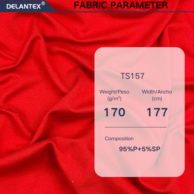 Delantex Soft Breathable Anti Pilling 95polyester 5spandex Jersey Leggings Fabric for Sale Double Jersey Fabric