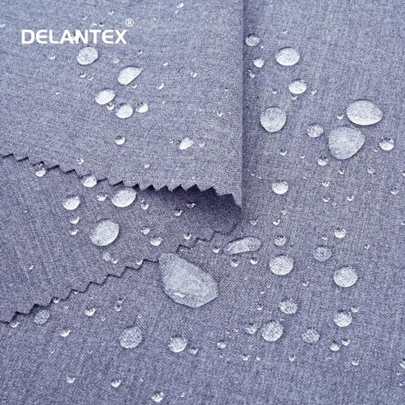 Delantex 63% Polyester 34% Rayon 3% Spandex Fabric for Scrubs Medical Uniform 180GSM Polyester Viscose Fabric Free Sample
