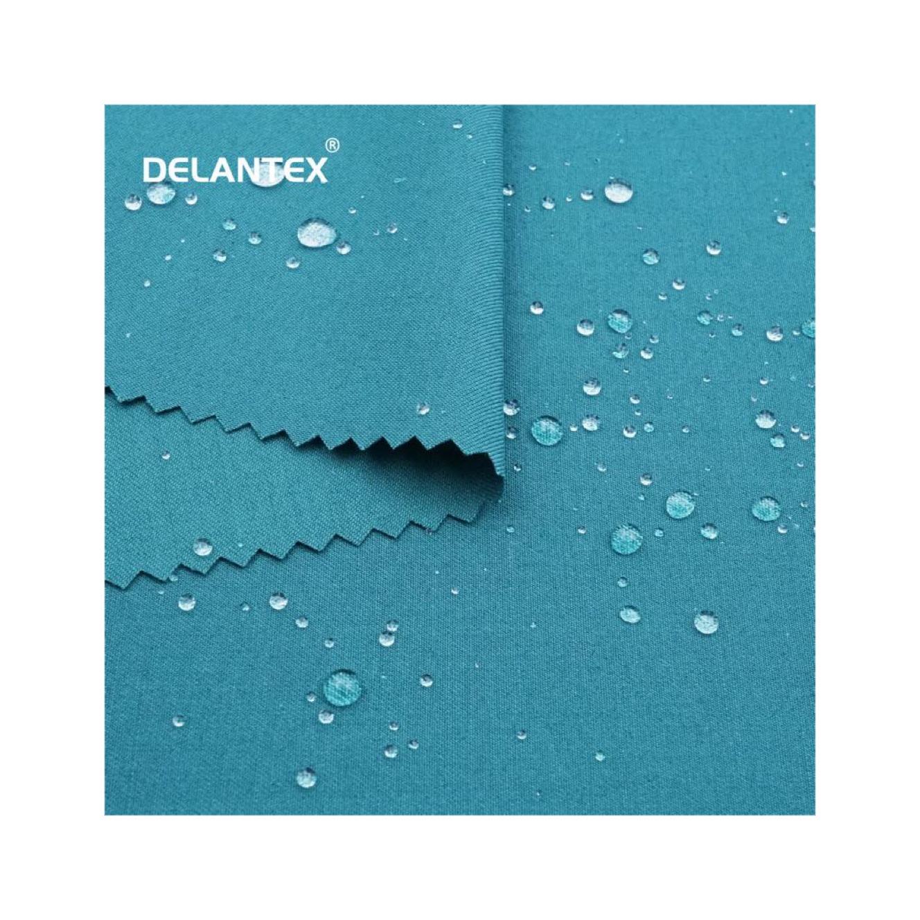 Delantex Hot Sales Functional Anti Bacteria Woven Stretch Twill Fabric for Scrubs Uniforms Sets Easy Care Free Sample