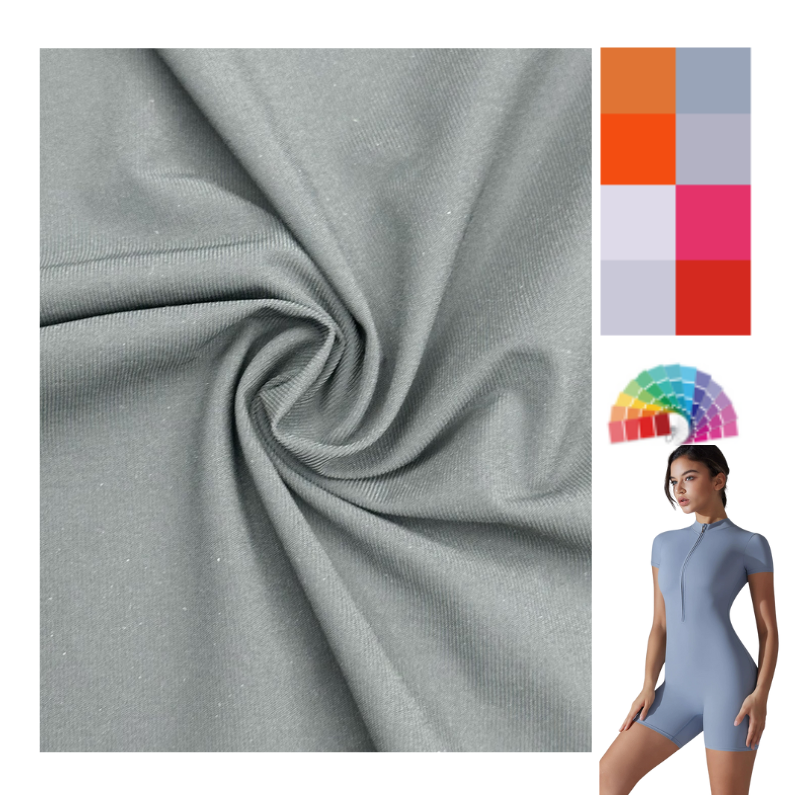 Delantex Chinese Manufacturer of Nylon Spandex Fabric, Specializing in Black 160cm and 255gsm Door Width and Weight