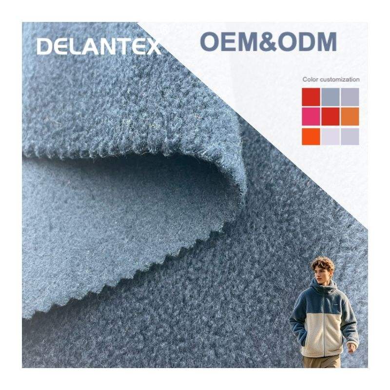 Delantex Extra Wide 225cm Width 4 Way Stretch Polar Fleece Micropolar Fabric Free Sample