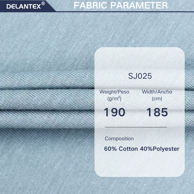 Delantex CVC Single Sided Sweatcloth Made of 21s Cotton 185cm 190gsm Soft, Skin Friendly, Natural and Environmentally Friendly