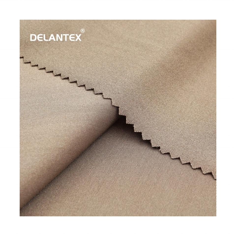 Delantex Stretch Fabric High Quality 87% Polyester and 13% Spandex Leggings Fabric Sportswear Fabric for Outdoor Use Free Sample