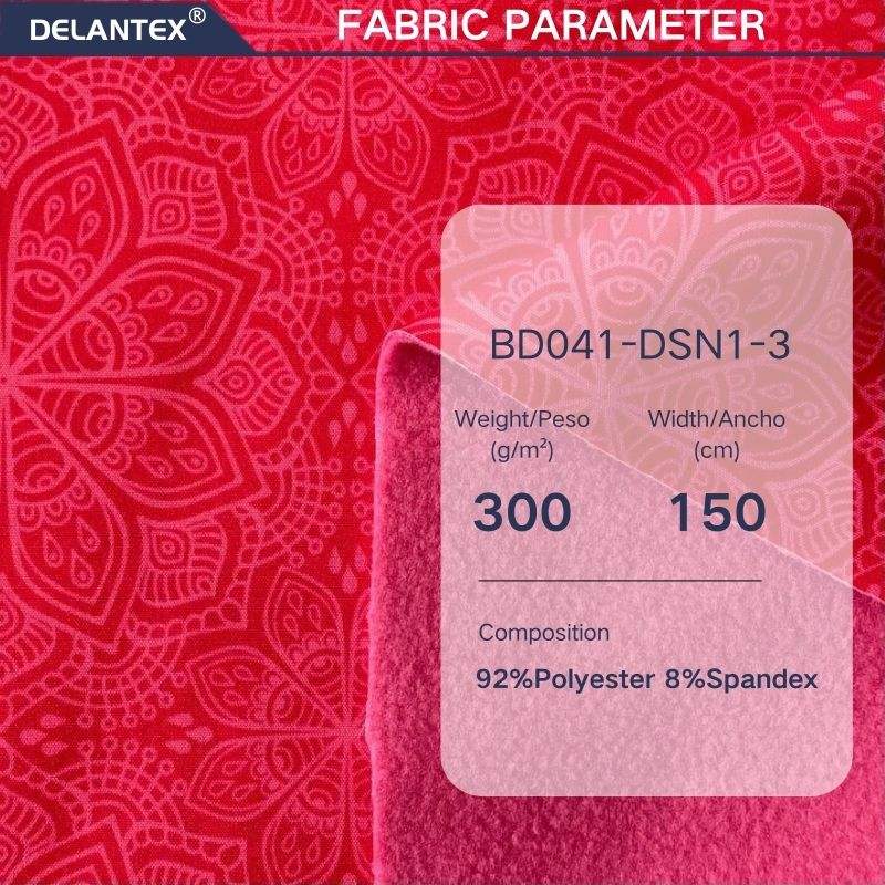 Delantex Hot Sale 3-Layer Waterproof Yarn-Dyed Four Way Stretch Bonded TPU Polar Fabric for Outdoor Jackets and Garments
