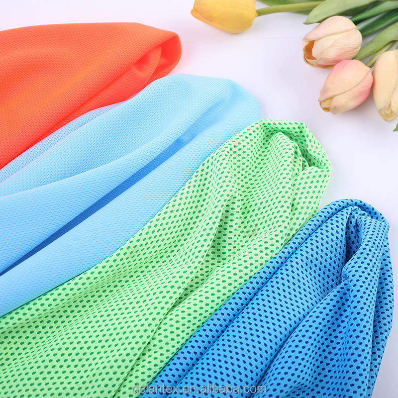 Delantex Bird Eye Bonded Interlock Fabric Polimaiky Recycled Poly Sports Jacket Fabric