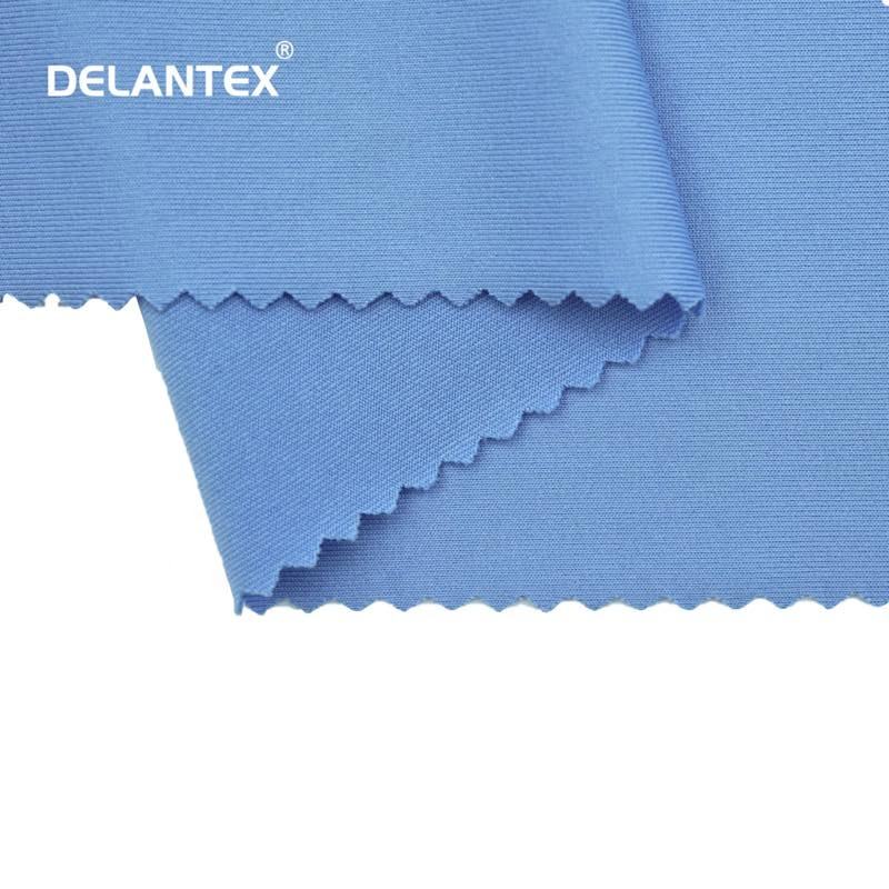 Delantex 190 GSM 150 cm 2-Way Stretch Knit Fabric Soft Polyester Spandex for Lining Outdoor Use Underwear
