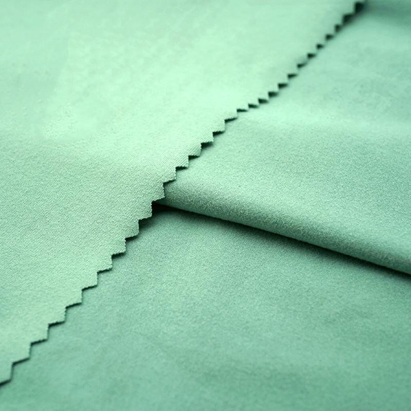 Delantex Wholesale Yummy Fabric 95%Poly 5%Spandex DTY Double Brushed Jersey Fabric Print Knit Fabric Shirt