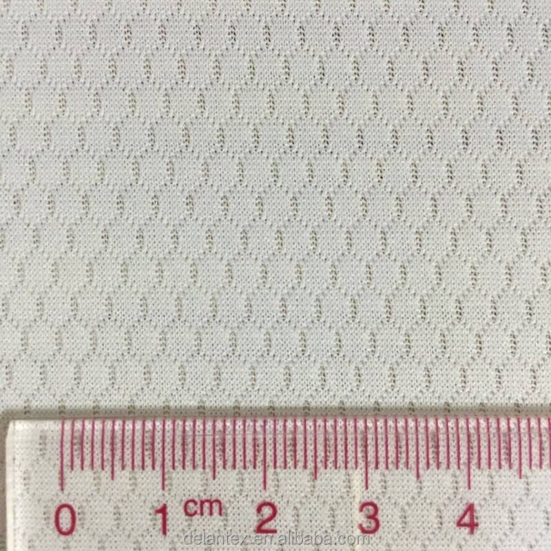 Delantex Footer Polyester Jacquard Fabric 145GSM 160cm