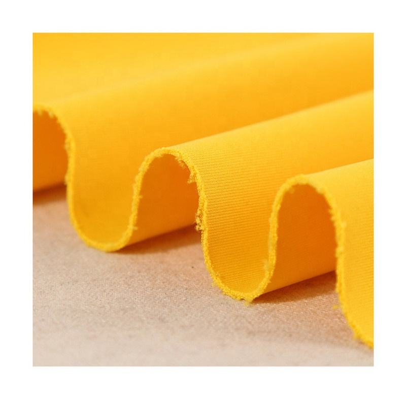 Delantex Polyester Spandex Scuba Sports Wear Clothing Leggings Jackets Material Tracksuit Hoodie Fleece Brushed Fabric