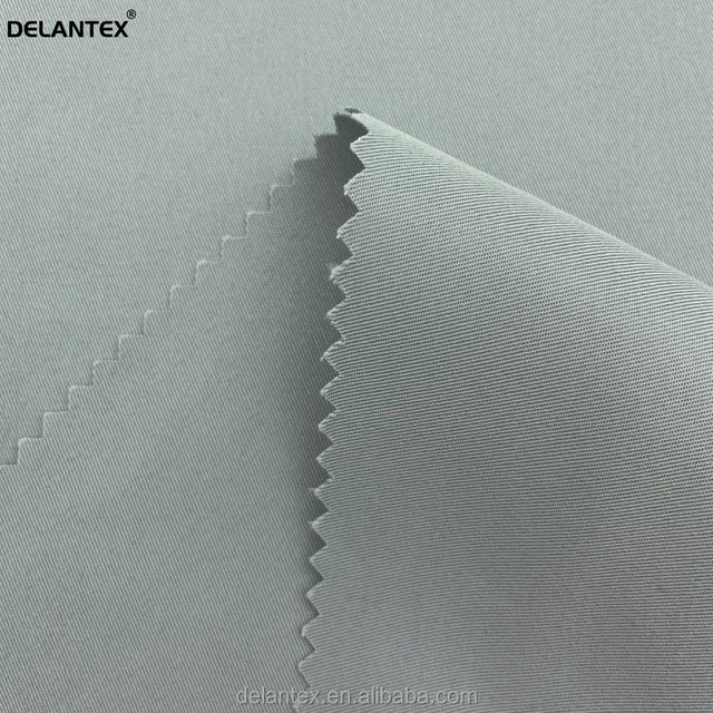 Light Green Twill Micro Fiber Uniform Fabric for Uniform Workwear and Beach Short